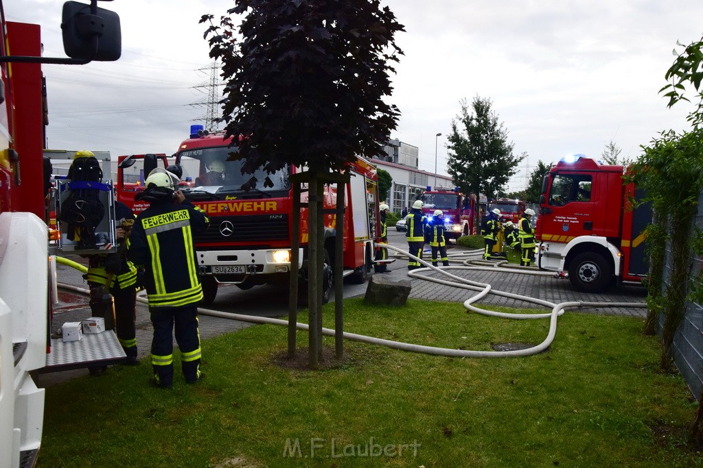 Grossbrand Halle Troisdorf Kriegsdorf Junkersring P163.JPG - Miklos Laubert